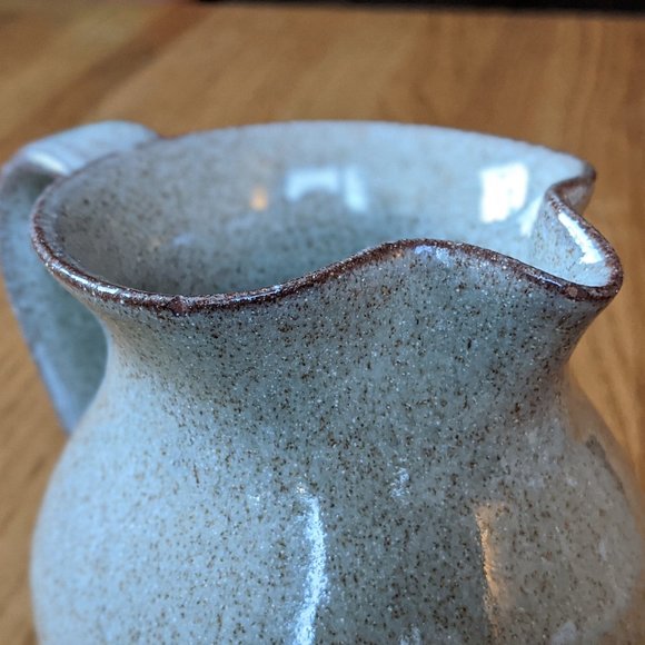 🇺🇸 Vtg Almquist's Old Time Pottery Mug & Creamer - Picture 9 of 10